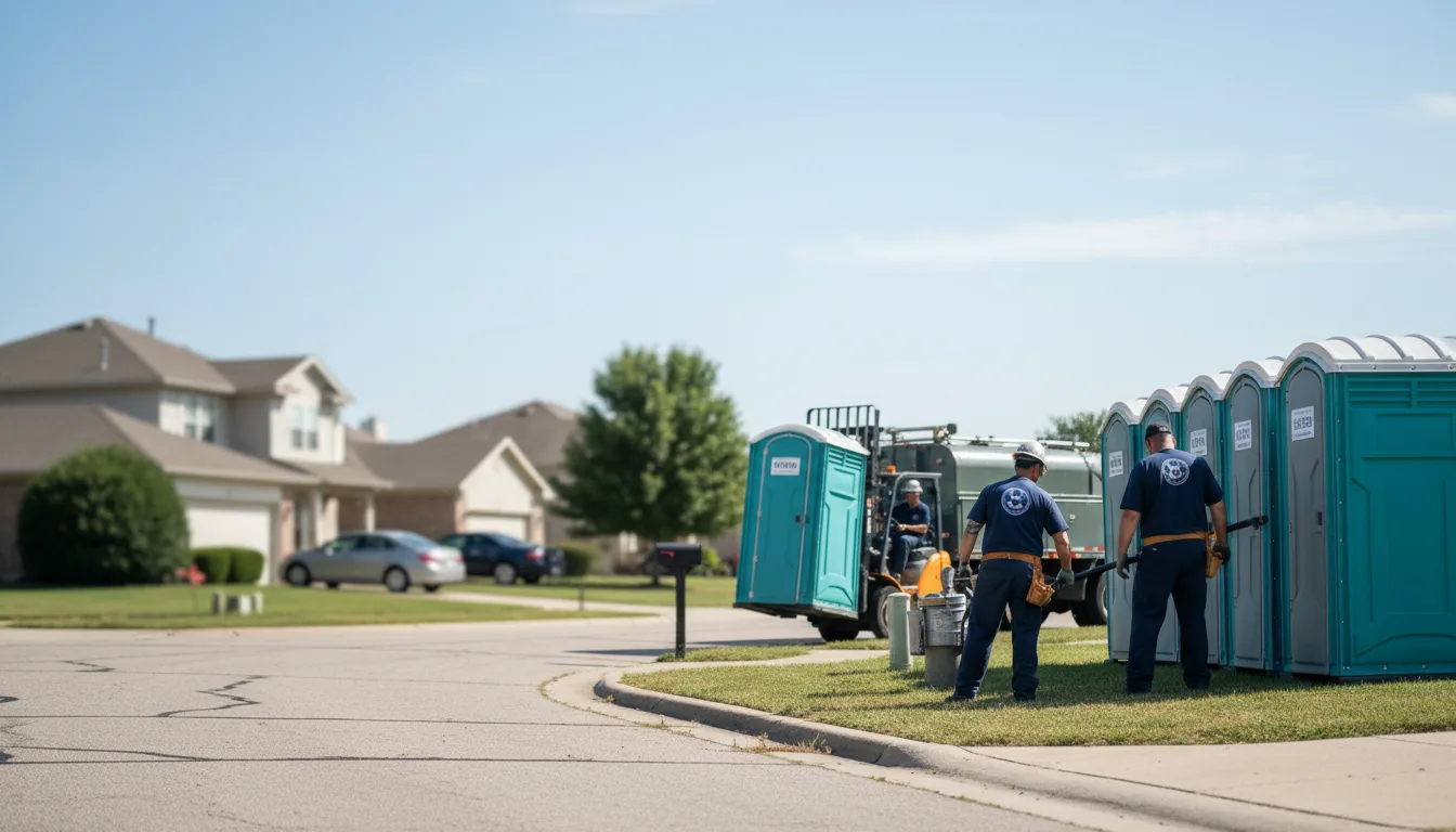 Porta Potty Rental in Mackey, IN near me